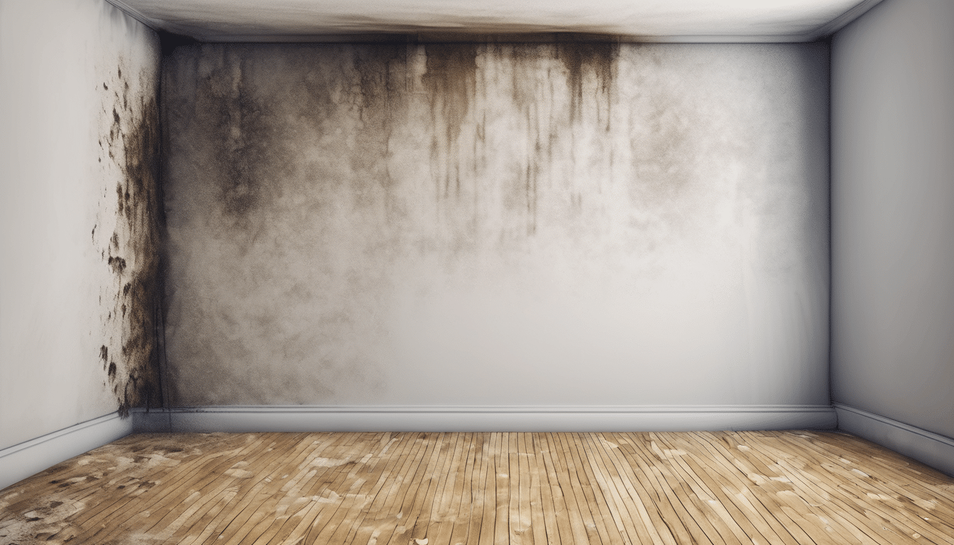 Tenant Rights When Landlord Ignores Mold from AC Leaks - Dubai tenant reviewing legal documents regarding mold contamination and landlord responsibilities