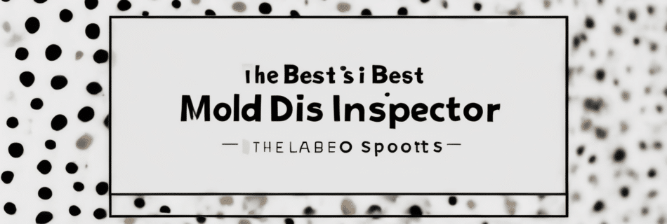 Who is the best mold inspector in Dubai for black spots - IAC2 certified inspector conducting thermal imaging and air sampling investigation on Dubai apartment wall with visible dark mould growth