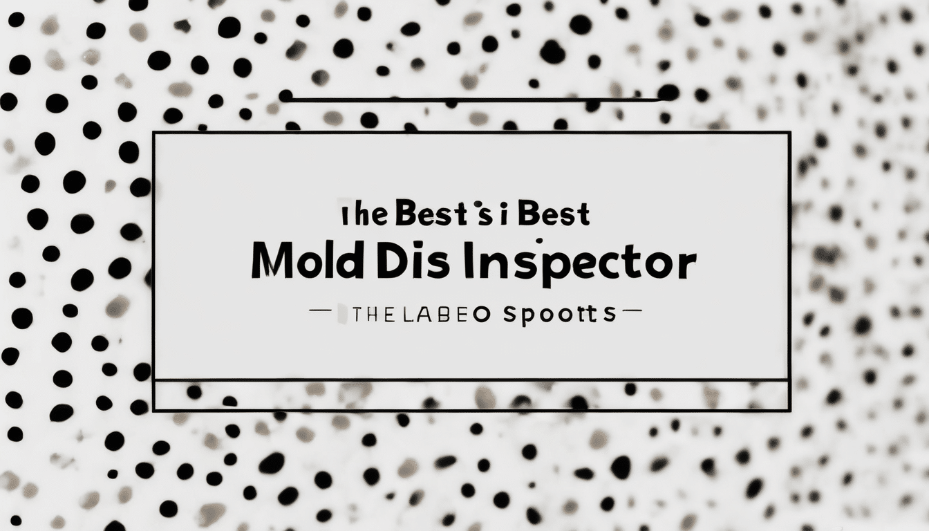 Who is the best mold inspector in Dubai for black spots - IAC2 certified inspector conducting thermal imaging and air sampling investigation on Dubai apartment wall with visible dark mould growth