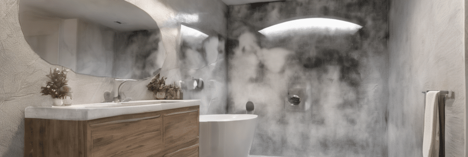 What is the best mold removal solution - professional technician in protective gear removing mold from Dubai property wall with proper containment setup