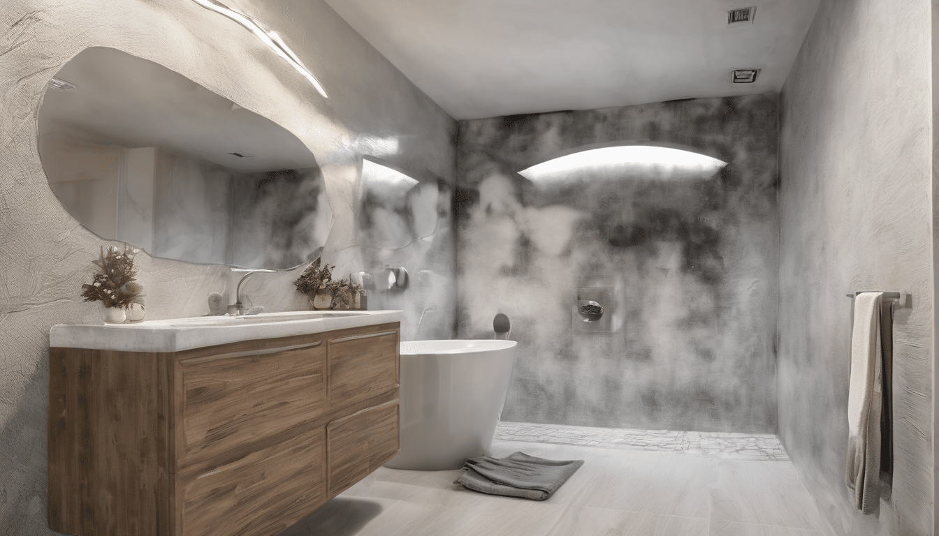 What is the best mold removal solution - professional technician in protective gear removing mold from Dubai property wall with proper containment setup