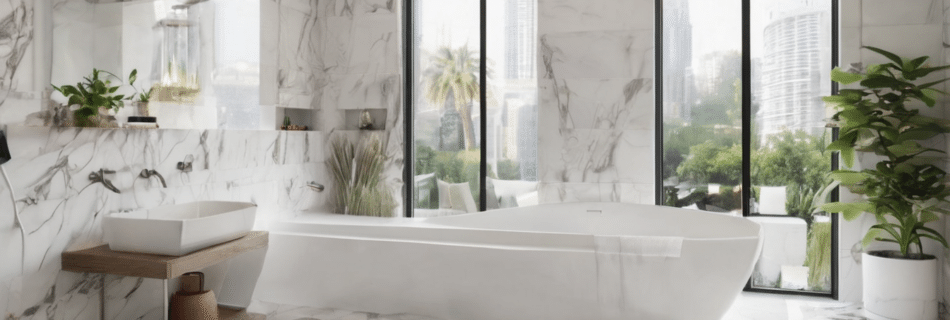 Top Mold Cleaning Services in Dubai - IAC2 certified inspector using thermal imaging camera to detect hidden mould in Dubai villa wall cavity