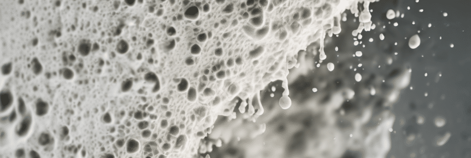 Understanding Mold Growth in High Humidity Environments - thermal imaging revealing hidden moisture in a UAE villa wall cavity showing early mold risk zones