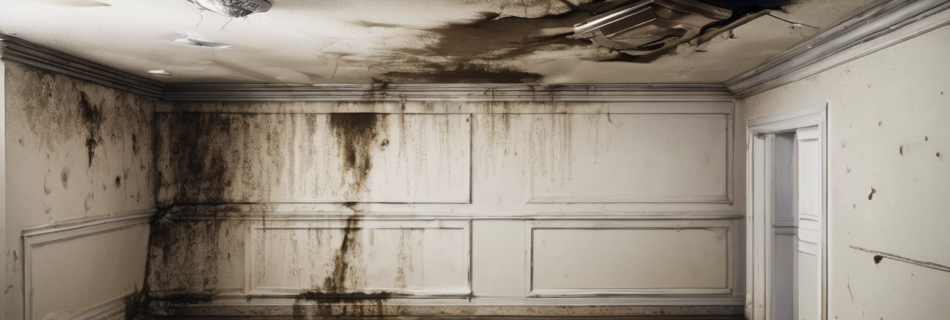 Water Damage Mold Restoration in Dubai Properties - moisture mapping and mold assessment in a Dubai apartment following water intrusion