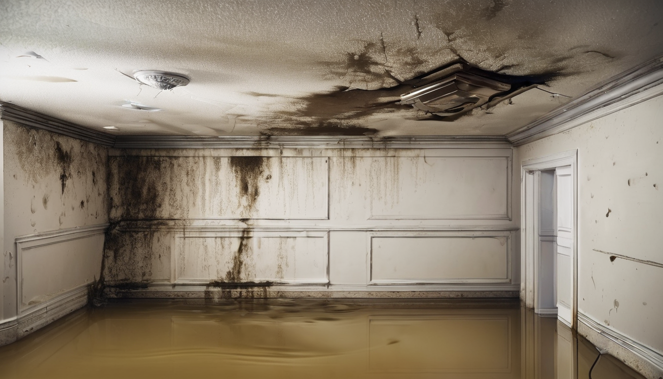 Water Damage Mold Restoration in Dubai Properties - moisture mapping and mold assessment in a Dubai apartment following water intrusion