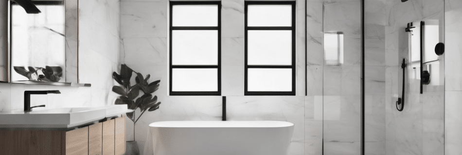 What Causes Black Mold in UAE Bathroom Ceilings - dark mold growth on a bathroom ceiling in a Dubai apartment showing condensation damage and mold colonies