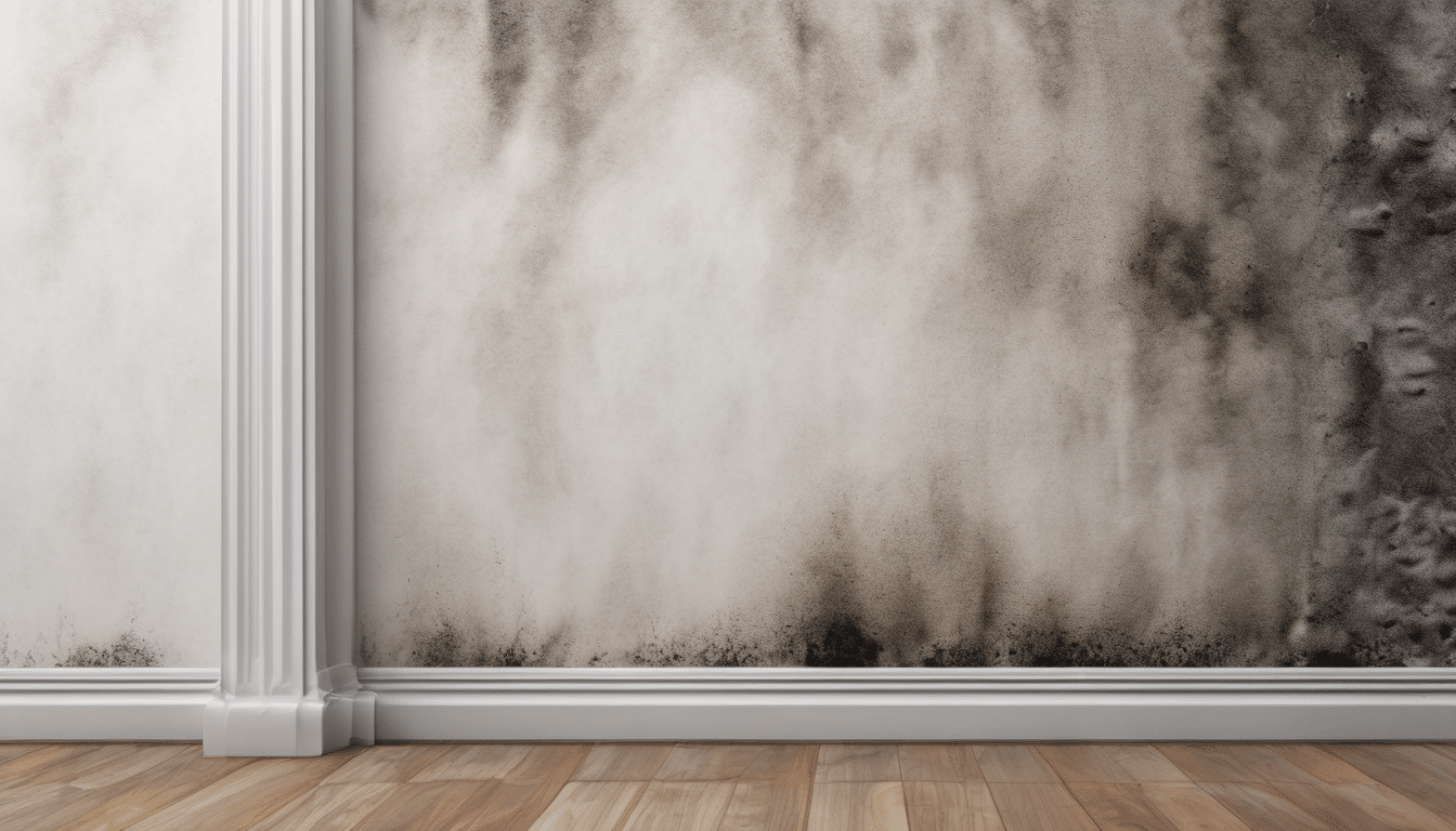 What Causes Mold to Grow Behind Walls in Dubai - thermal imaging scan revealing hidden moisture in a Dubai apartment wall cavity