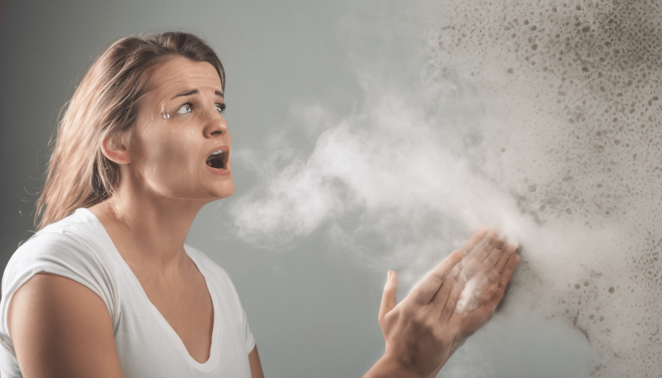 Why Musty Smell Returns After Mold Removal - diagram showing hidden mold reservoirs behind walls and inside AC ducts in a Dubai apartment