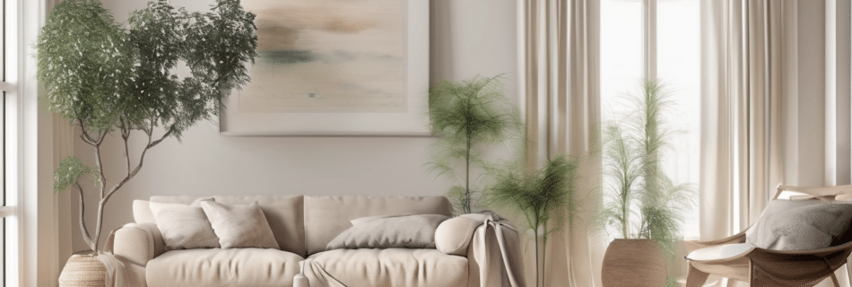 Air Purifier Placement for Mold in Dubai Homes - HEPA purifier positioned in Dubai villa bedroom opposite AC diffuser for mould spore reduction