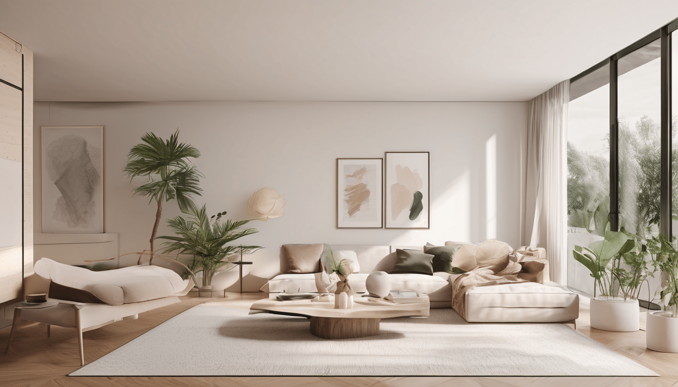 Best Air Purifier Room Size Guide for UAE Apartments - CADR and ACH sizing diagram for Dubai apartment layouts showing room volume calculations