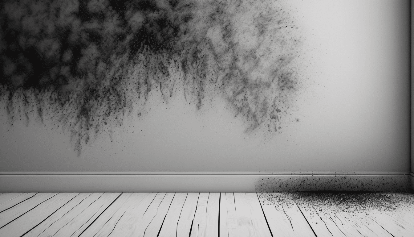 Black Mold Professional Removal and Price in the UAE 2026 - certified technician conducting mold inspection in Dubai villa with thermal imaging equipment