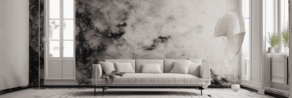 Black Mould After Water Leak UAE Remediation Steps - thermal imaging revealing concealed moisture and mould growth behind a Dubai apartment wall
