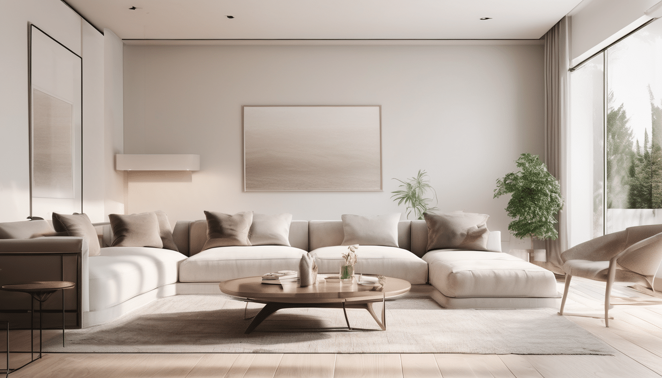 Does Air Purifier Help After Mold Remediation - HEPA air purifier placed in a remediated Dubai villa room with moisture mapping equipment visible