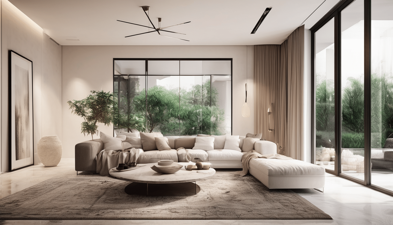 Humidity Control for Mold Prevention in Dubai Homes - IAC2 expert measuring indoor relative humidity in a Dubai villa using a calibrated hygrometer