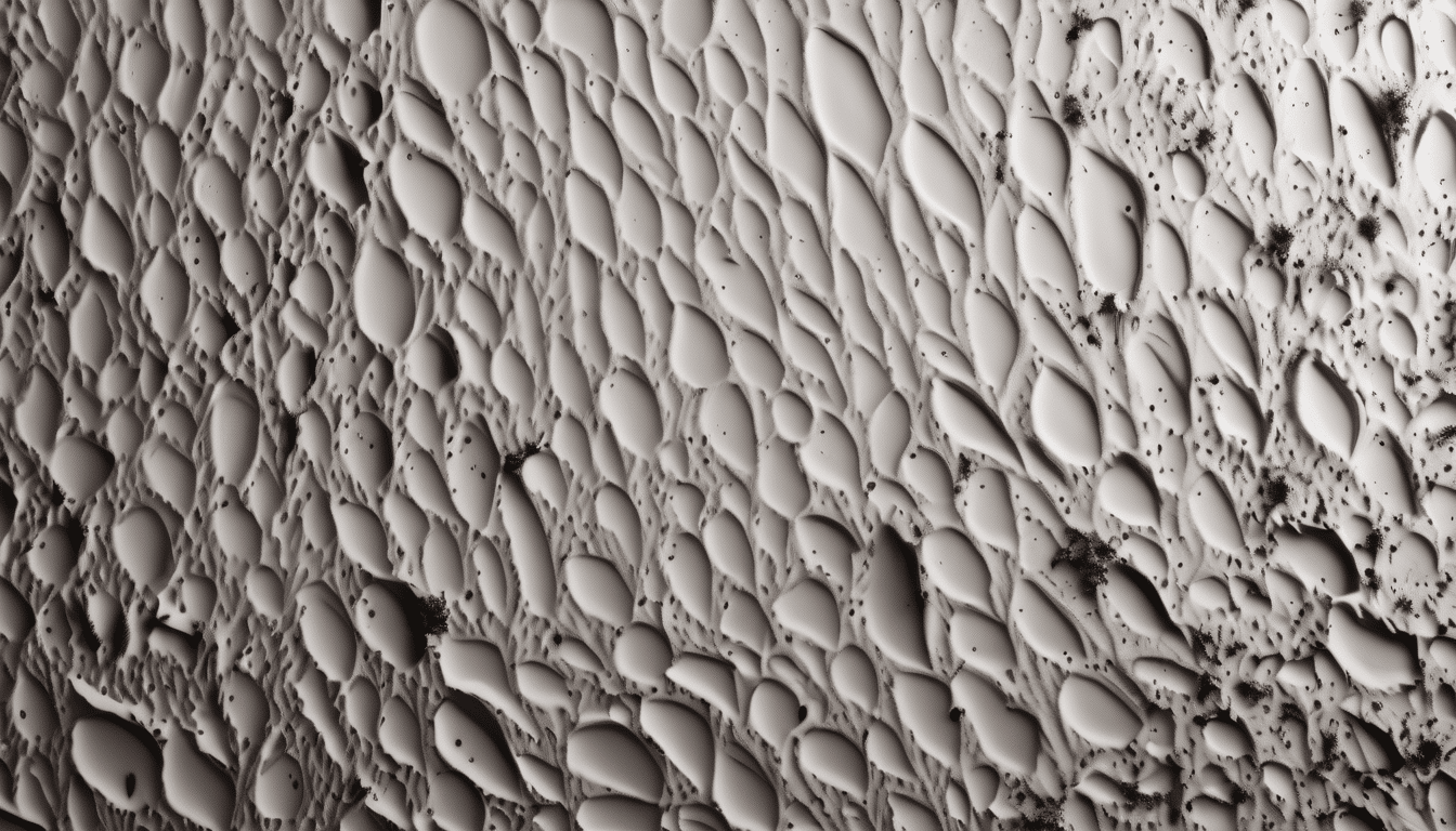 How to Identify Black Mould vs Other Mould Types at Home - close-up of dark mould growth on damp drywall in a Dubai villa wall cavity