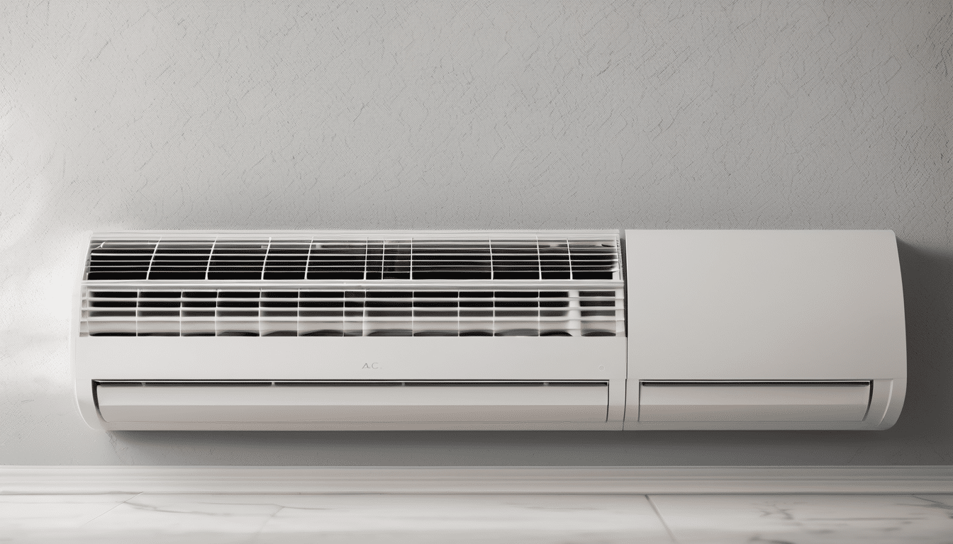 Mold in AC Ducts Dubai Causes Testing and Solutions - certified inspector examining contaminated duct lining in Dubai villa ceiling void