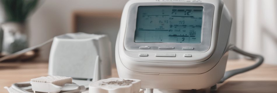 Mold Testing vs Mold Inspection Key Differences - professional inspector using moisture metre and air sampling equipment in Dubai villa